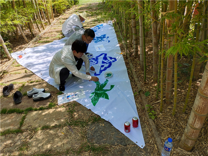 撫仙湖希爾頓酒店造船主題團(tuán)建拓展